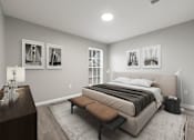 Thumbnail 8 of 29 - Master bedroom at 2000 Oasis  Apartments, Atlanta, 30316