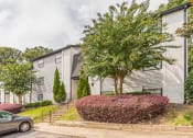 Thumbnail 35 of 35 - Renovated Exteriors and a green tree at Pinewood Townhomes, Tucker, 30084