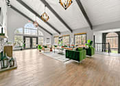 Thumbnail 12 of 66 - New community center and resident lounge area at Fields at Peachtree Corners, Norcross, 30092