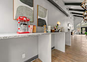 Thumbnail 20 of 66 - Coffee bar and popcorn station at Fields at Peachtree Corners, Norcross, 30092