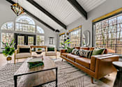 Thumbnail 10 of 66 - New community center and resident lounge area at Fields at Peachtree Corners, Norcross, 30092