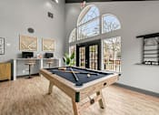 Thumbnail 8 of 66 - Pool table at new community center at Fields at Peachtree Corners, Norcross, 30092