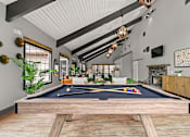 Thumbnail 7 of 66 - Pool table at new community center at Fields at Peachtree Corners, Norcross, 30092