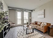 Thumbnail 4 of 36 - Modern Living Room at Maven Apartments, Minnesota, 55337