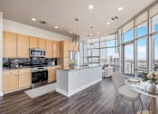 Thumbnail 2 of 33 - Kitchen And Dining Area at 1600 Glenarm Place, Denver, Colorado