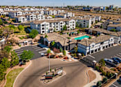 Thumbnail 3 of 38 - Drone View Of Community at SkyStone Apartments, Albuquerque, NM, 87114