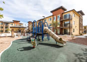 Thumbnail 29 of 34 - Park with jungle gym and slide