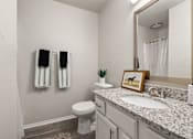 Thumbnail 32 of 48 - Bathroom towels hanging