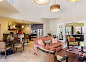 Thumbnail 10 of 29 - Clubhouse with couches and dining