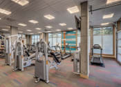 Thumbnail 36 of 51 - Fitness Center With Modern Equipment at Equinox, Seattle, WA, 98102