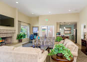 Thumbnail 7 of 27 - Living room at Navajo Bluffs Apartments