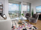 Thumbnail 8 of 23 - apartment living room