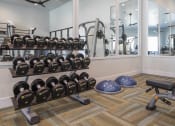Thumbnail 15 of 20 - Fitness center at Sorano Apartments