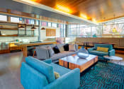 Thumbnail 42 of 51 - All Electric Community Kitchen In Clubroom at Equinox, Seattle