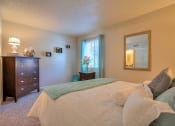 Thumbnail 8 of 9 - Private Primary Bedroom Balcony With Over sized Windows at Eagle Point Apartments, Albuquerque, 87111