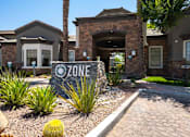 Thumbnail 48 of 48 - A sign in front of a house entrance says