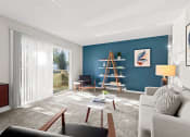 Thumbnail 8 of 36 - Model Apartment Living Room at Central Park East, Bellevue, 98007