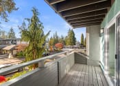 Thumbnail 9 of 36 - Model Apartment Patio at Central Park East, Washington, 98007