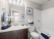 Thumbnail 13 of 36 - Model Apartment Bathroom at Central Park East, Bellevue