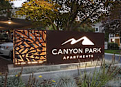 Thumbnail 32 of 33 - Outdoor Sign at Canyon Park Apartments, Beaverton