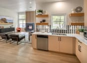 Thumbnail 17 of 38 - Clubhouse kitchen  at Arbor Heights, Tigard, 97224