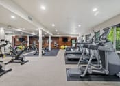 Thumbnail 19 of 30 - a gym with treadmills and other exercise equipment at Allez, Washington, 98052
