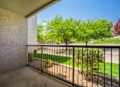 Thumbnail 5 of 44 - A Private Balcony at Odyssey Apartments, Albuquerque, NM, 87114