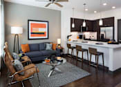 Thumbnail 18 of 28 - kitchen living room