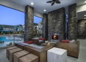 Thumbnail 9 of 31 - covered common area patio with seating