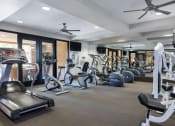 Thumbnail 18 of 28 - fitness center with cardio and weights