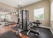 Thumbnail 30 of 34 - the preserve at ballantyne commons fitness room with exercise equipment