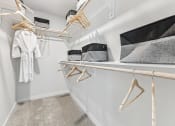 Thumbnail 25 of 50 - our spacious closets are stocked with robes and accessories for you to customize your closet