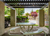Thumbnail 29 of 33 - Outdoor patio at Eagle Point Apartments, Albuquerque, NM