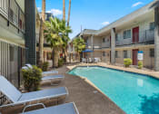 Thumbnail 20 of 23 - our apartments have a pool and lounge chairs