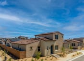 Thumbnail 47 of 47 - an aerial view of a group of houses with solar panels on the roof