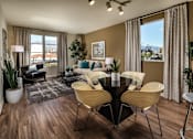 Thumbnail 8 of 21 - Modern Dining at Trio Apartments in Pasadena, CA