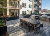 Thumbnail 38 of 48 - our apartments offer a spacious living room with a fireplace at VORA LUX, California