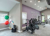 Thumbnail 14 of 19 - the gym at the landing at cortland apartments in cortland oh