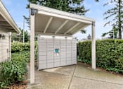 Thumbnail 26 of 30 - A utility box is covered by a white canopy.