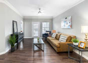 Thumbnail 2 of 44 - Living room area with seating