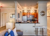 Thumbnail 2 of 18 - a view of the kitchen from the living room