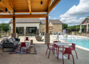Thumbnail 5 of 28 - our apartments have a resort style pool and covered patio