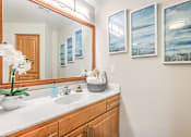 Thumbnail 33 of 33 - Bathroom with vanity at Stone Canyon Apartments, Riverside, 92507