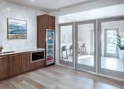 Thumbnail 16 of 17 - Customer Fridge with meeting room  at Monarch Meadows, Utah, 84096