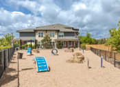 Thumbnail 11 of 41 - a large backyard with a playground and a house