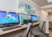 Thumbnail 10 of 32 - Business center Interior at Alanza Place, Phoenix, AZ