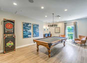Thumbnail 14 of 33 - Billiards Table and Darts  at Stone Canyon Apartments Clubhouse with Billiards Table and Darts  at Stone Canyon Apartments, Riverside
