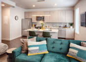 Thumbnail 1 of 29 - Living Room/Kitchen