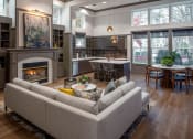 Thumbnail 4 of 44 - Clubroom With Fireplace at Lionsgate South, Hillsboro