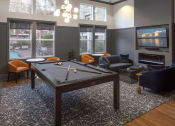 Thumbnail 6 of 44 - Clubhouse With Billiards Table at Lionsgate South, Hillsboro, 97124